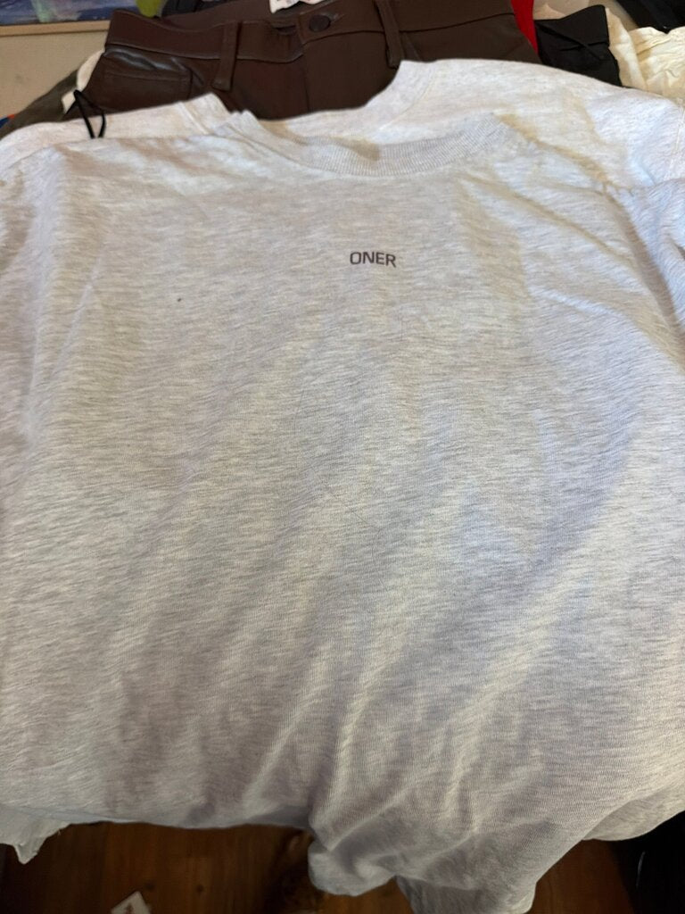 Gray T-Shirt with ONER Print