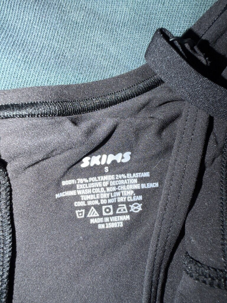 Skims Black Tank Dress