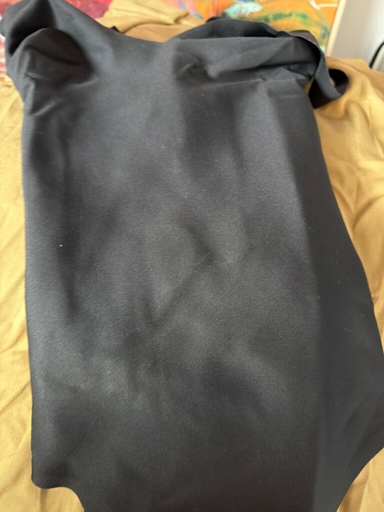 Black One-Piece Swimsuit
