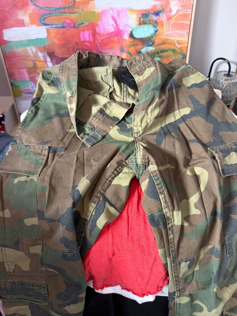 Camo Print Vest