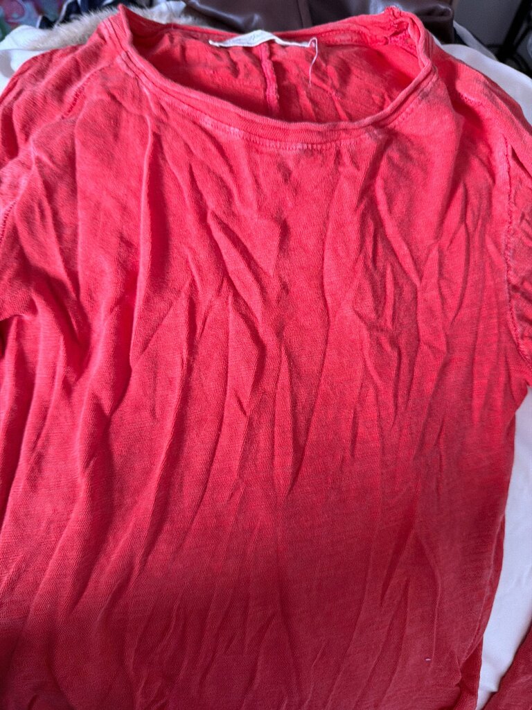 Free People Red Lightweight Top