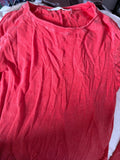 Free People Red Lightweight Top