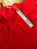 Red Lace Trim Camisole