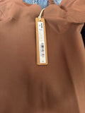 Brown Satin Top