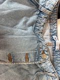 Light Wash Denim Shorts