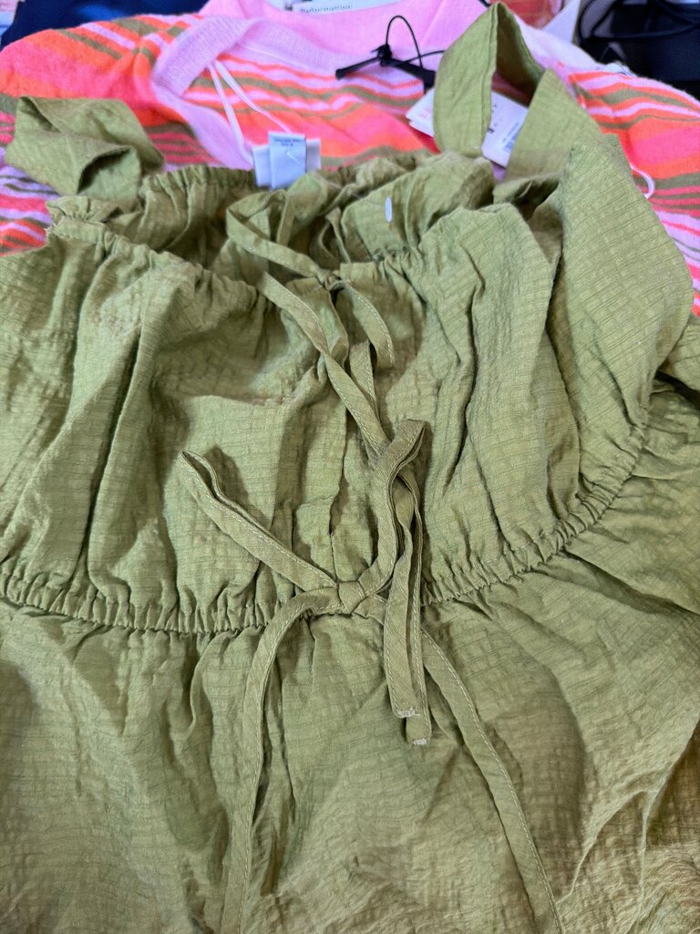 Olive Green Casual Dress