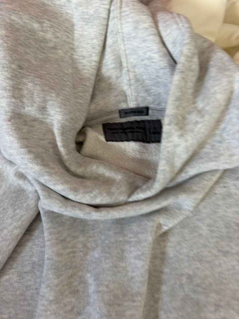 Gray Hooded Sweatshirt