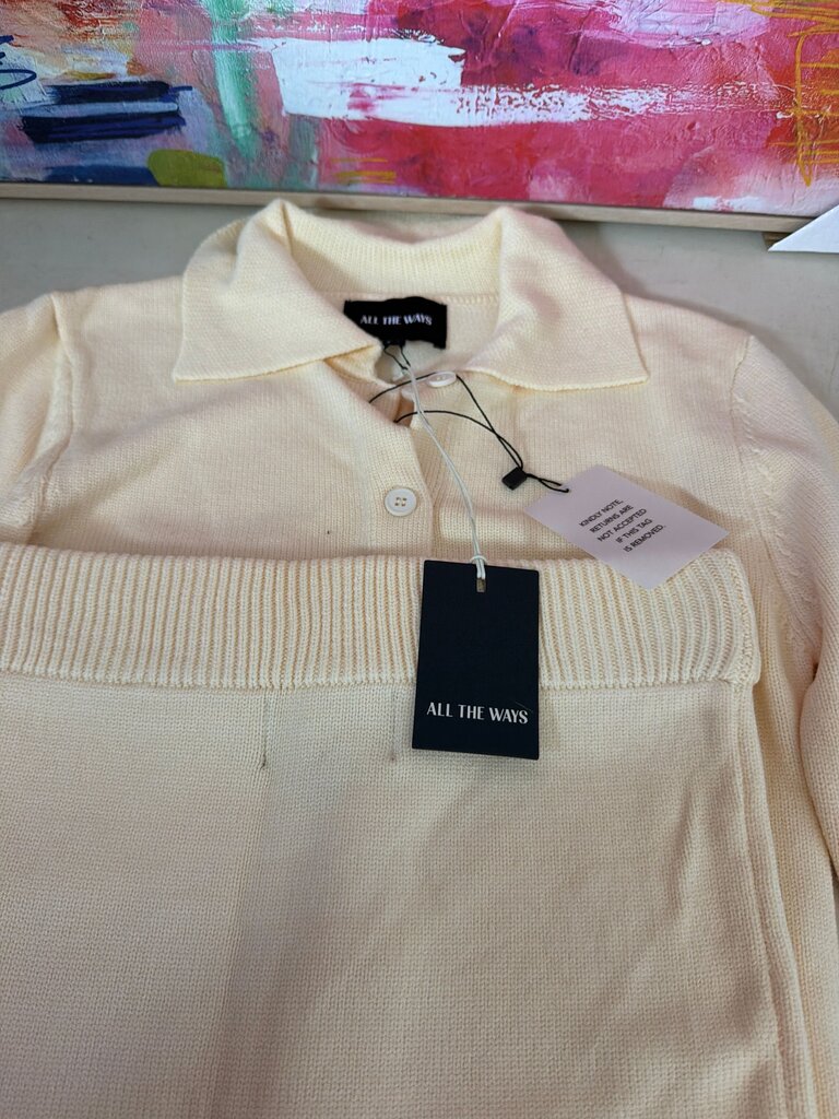 All The Ways Cream Sweater