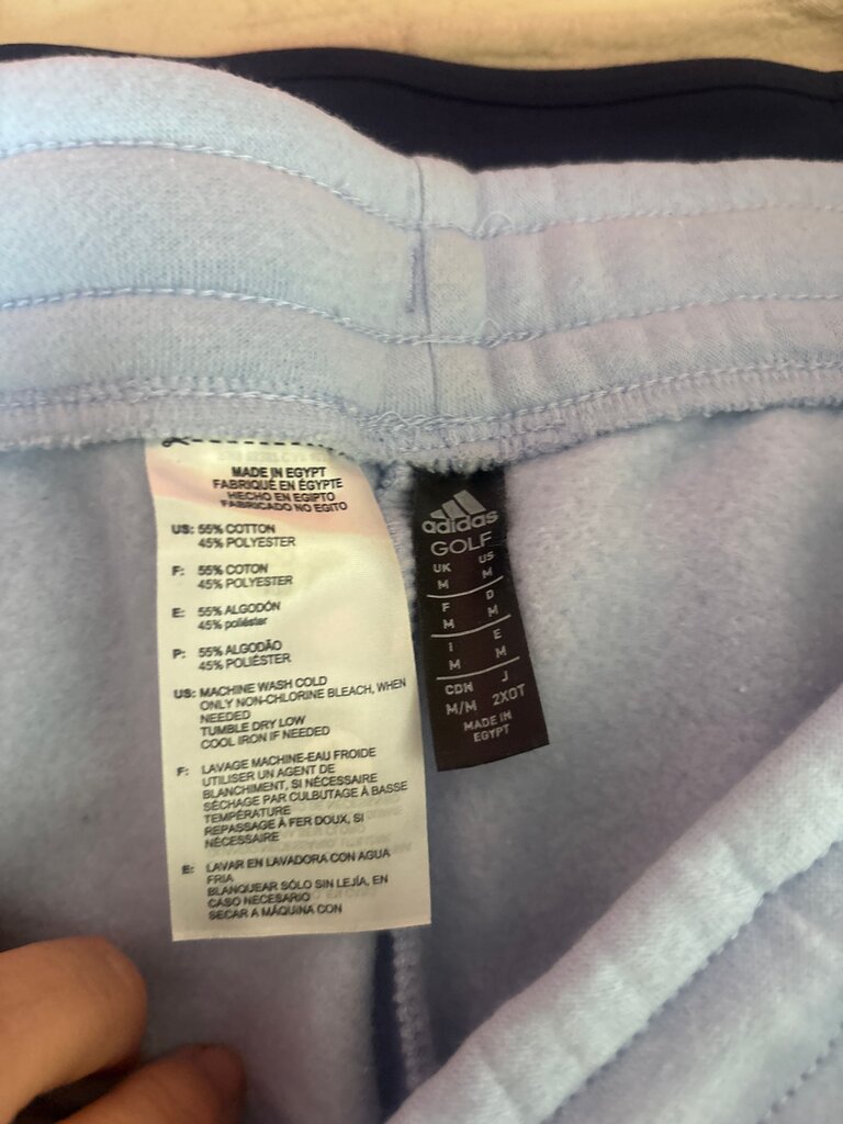 Adidas Golf Light Blue Sweatpants