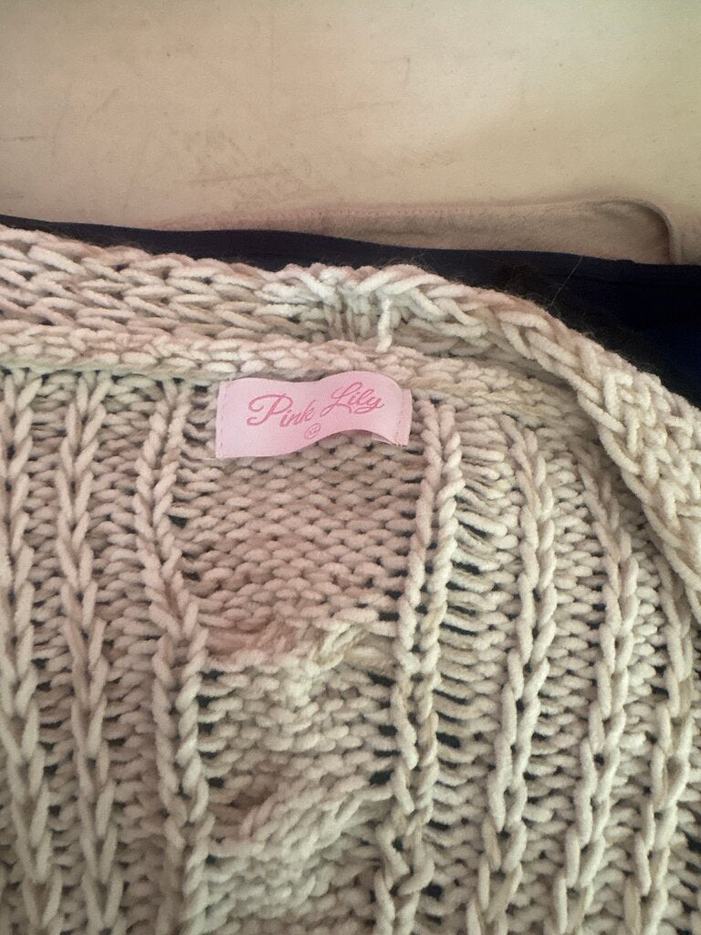 Pink Lily Knitted Cardigan