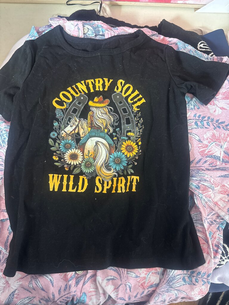 Country Soul Wild Spirit Graphic T-Shirt