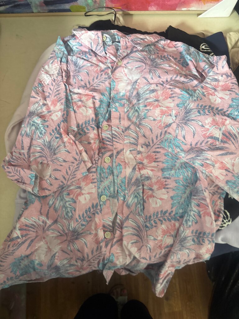 Floral Button-Up Shirt