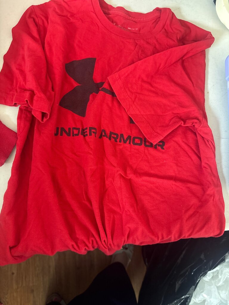 Red Under Armour T-Shirt