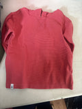 Red Long-Sleeve Top