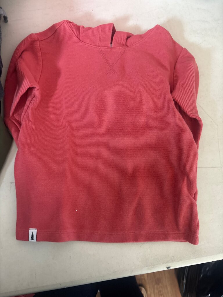 Red Long-Sleeve Top