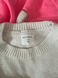Abercrombie Kids White Sweater with Bow Design