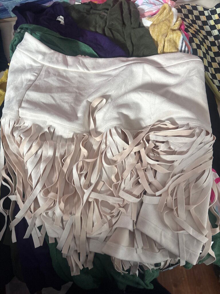 Cupshe Fringe Skirt