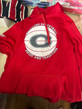 Red Basketball Hoodie