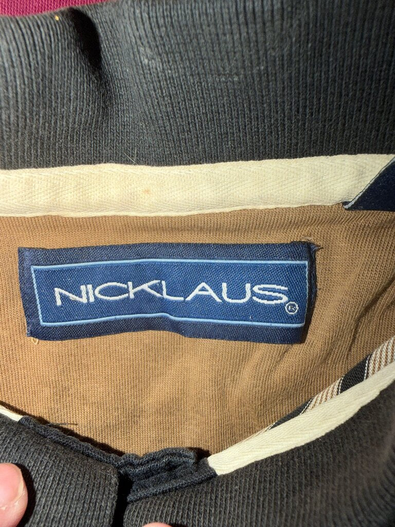 Nicklaus Striped Polo Shirt