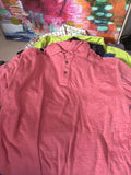 Men's Burgundy Short Sleeve Polo Shirt