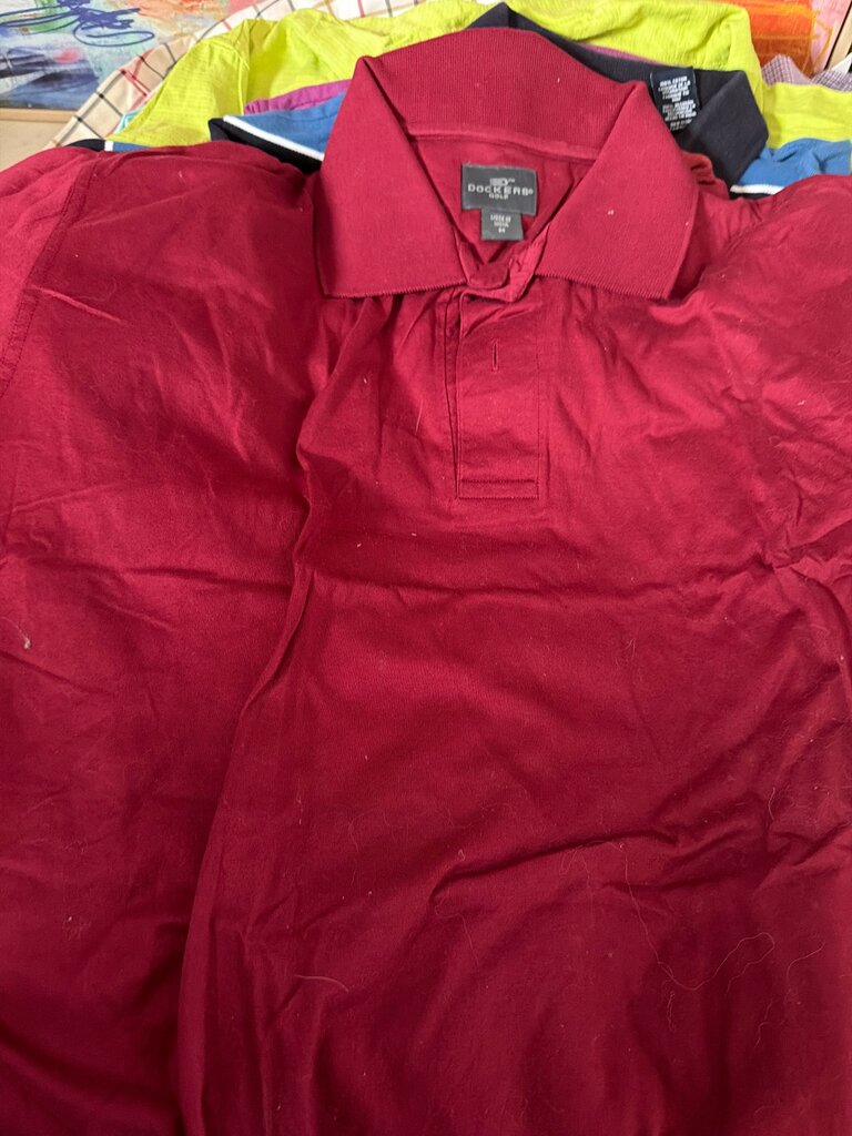 Dockers Red Polo Shirt