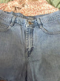 Light Blue Denim Shorts