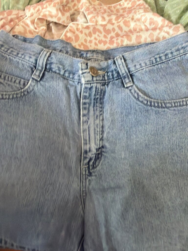 Light Blue Denim Shorts
