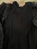 Black Puff Sleeve Dress