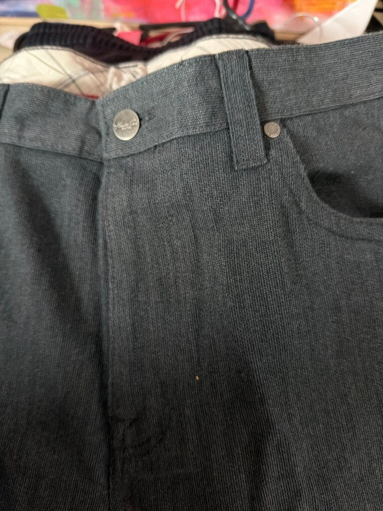 Men's Dark Gray Trousers 34x32
