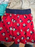 Mickey Mouse Print Swim Shorts
