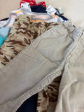Camo and Khaki Pants Set