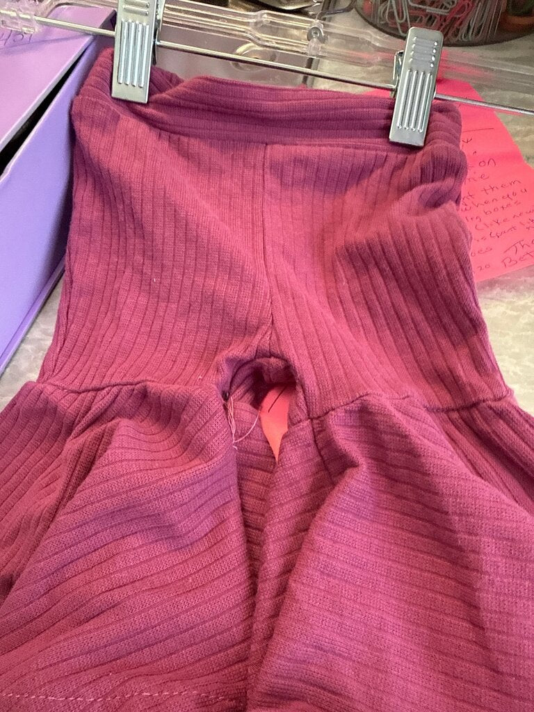 Baby Essentials 3M Ribbed Leggings in Purple