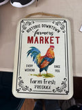 Historic Downtown Farmers Market Sign