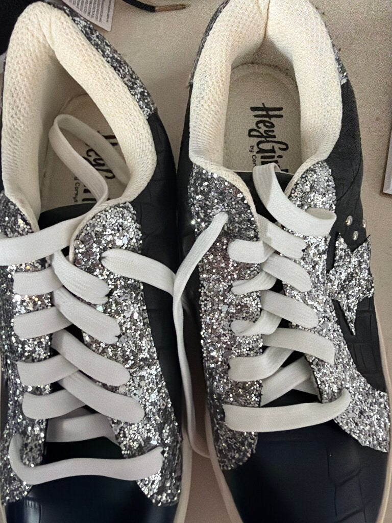 Hey Girl Sparkly Sneakers