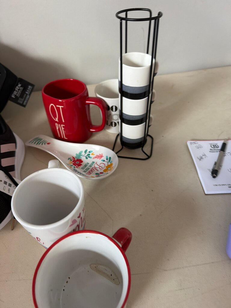 Set of Colorful Coffee Mugs