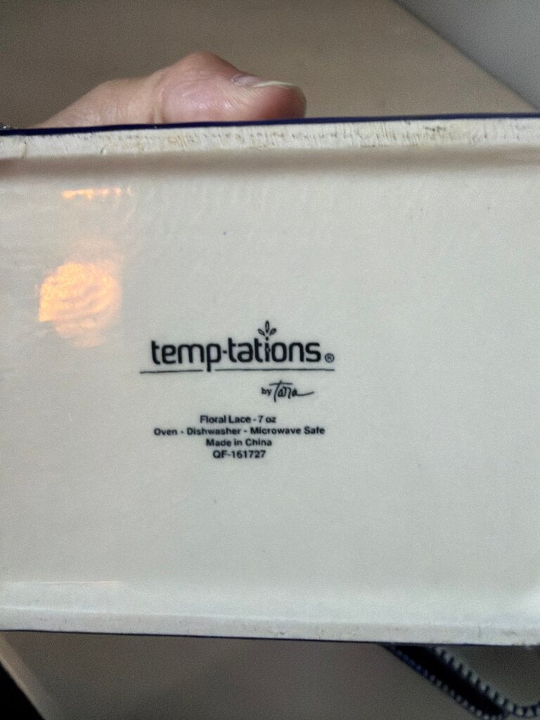 Temptations Floral Lace Cookware Set