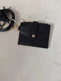 Leather Card Holder with Keyring