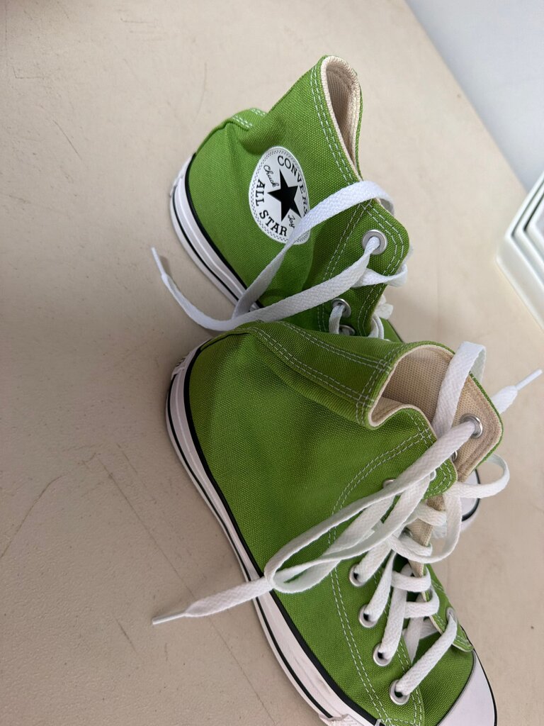 Green Converse All Star High Top Sneakers