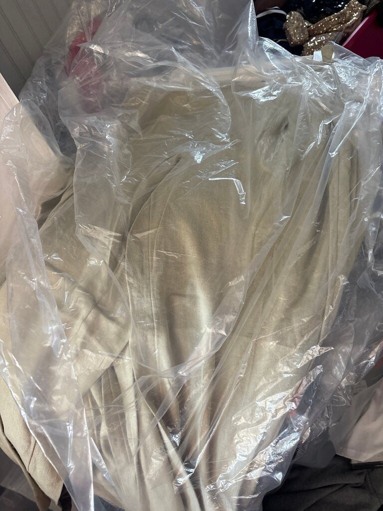 Beige Long Sleeve Soft Fabric Top