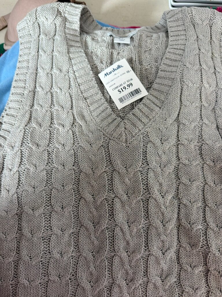 Marshalls Cable Knit Sweater Vest