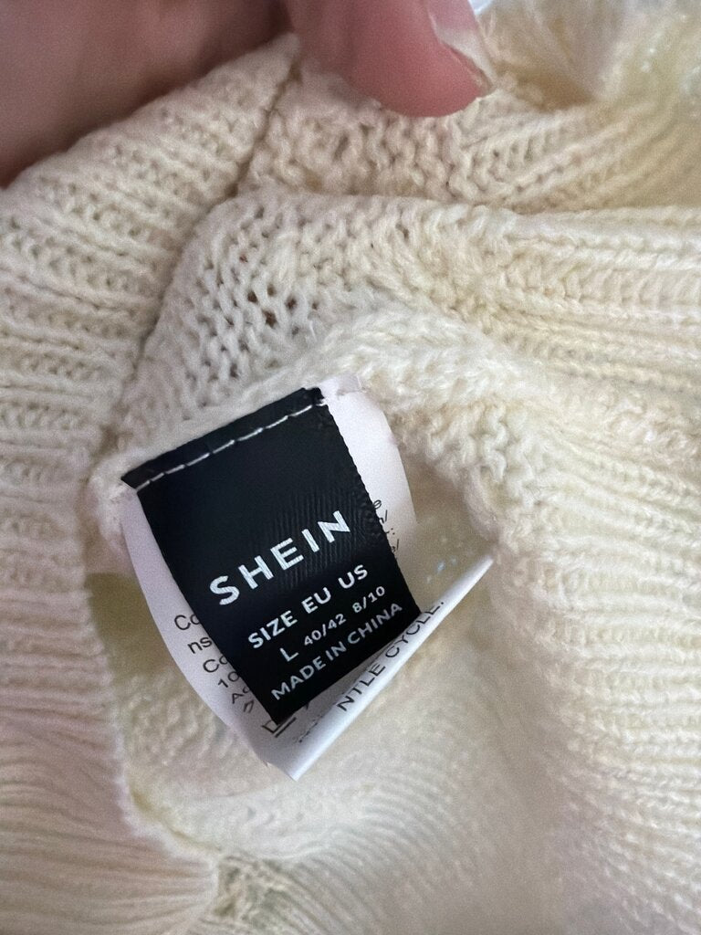 SHEIN Women's Cable Knit Sweater