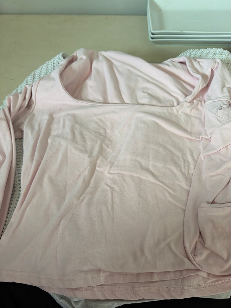 Light Pink Long Sleeve Top