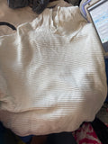White Ribbed Sweater