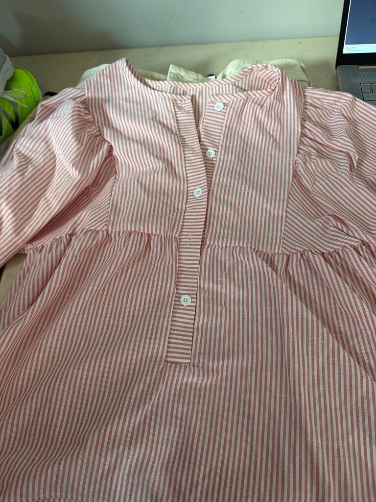 Red and White Striped Shirt