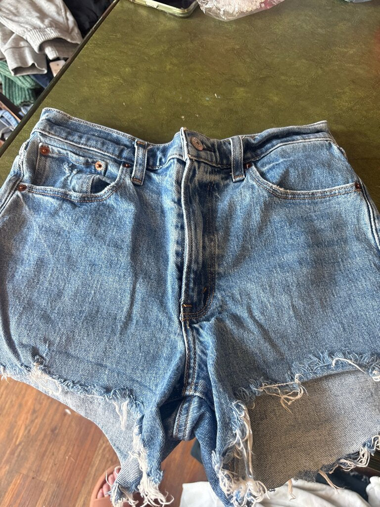 Abercrombie & Fitch High Rise Mom Shorts