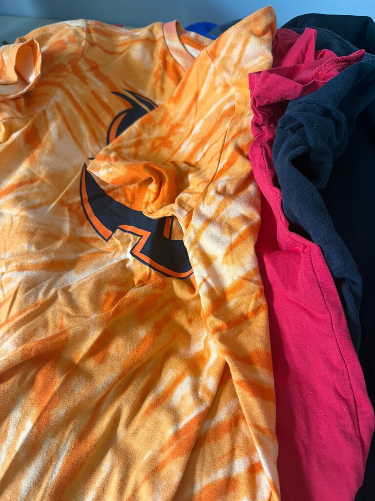 Orange Tie-Dye T-Shirt