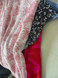 Lace and Floral Patterned Fabrics