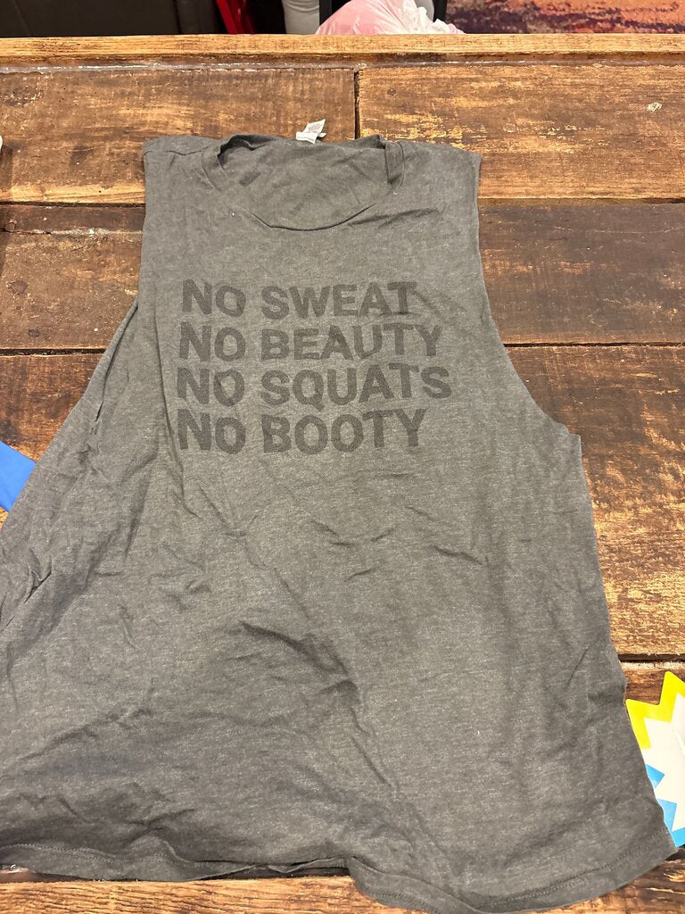 No Sweat Graphic Tank Top