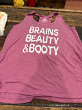 Brains Beauty & Booty Tank Top