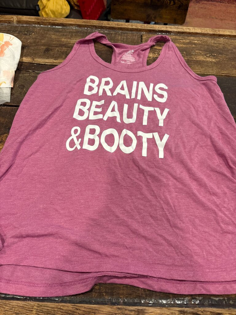 Brains Beauty & Booty Tank Top